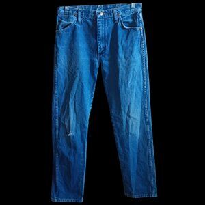 Vintage 32x34 Wrangler Cowboy Jeans Mens Denim 13MWX Straight Leg Mexico 1990s